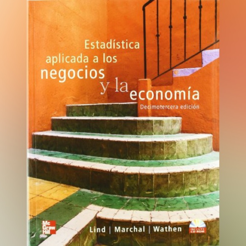 Estadistica Aplicada A Los Negocios Y La Economia 13 Ed. Spanish Edition Book
